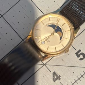 Armitron Gold and Blue Men's Watch